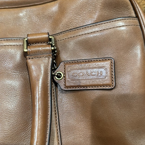 LUXURY!! 💼 Perfect Condition! COACH Briefcase, 4 main compartments. - Picture 9 of 11